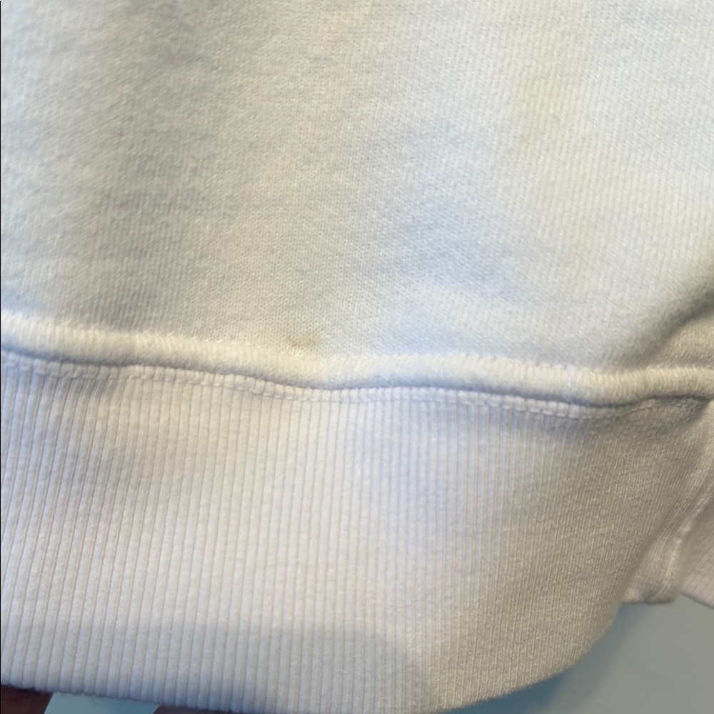 Daily Drills White Collared Pullover - Picture 4 of 4